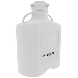 JUSTRITE 12912 Carboy, Hdpe, 40L, 120 mm Cap | CD8DNW