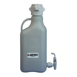 JUSTRITE 12914 Carboy With Spigot, Hdpe, 5L, 83 mm Cap | CD8DNY