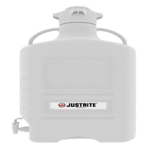 JUSTRITE 12918 Carboy With Spigot, Hdpe, 40L, 120 Cap | CD8DPC