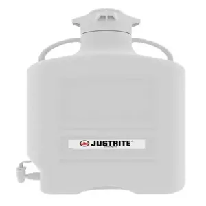 JUSTRITE 12918 Carboy With Spigot, Hdpe, 40L, 120 Cap | CD8DPC