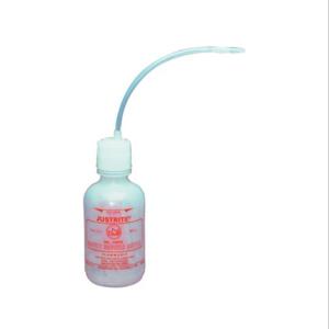 JUSTRITE 14009 Dispensing Bottle With Flexible Tube for Flammable Liquids, 16 Ounce, White, Polyethylene | AE2ZUR JCN14009WH