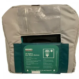 JUSTRITE 16GFEW-BLKT Heated Jacket, Gravity Fed Eyewash, 16 Gallon | CH6GCP