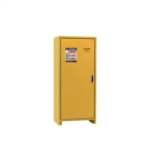 JUSTRITE 22601 Flammable Safety Cabinet, 30 Gallon, 30 min, Yellow | CD8DRD JCB22601YL