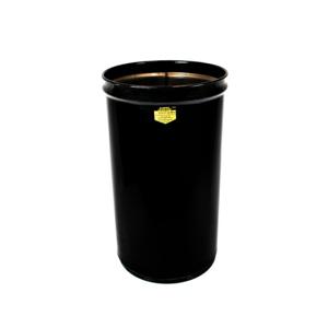 JUSTRITE 26001K Waste Receptacle, Safety Drum Can only, 12 Gallon, Black | CD8CER