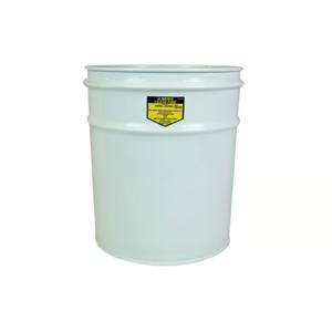 JUSTRITE 26001W Waste Receptacle, Safety Drum Can only, 12 Gallon, White | CD8CET