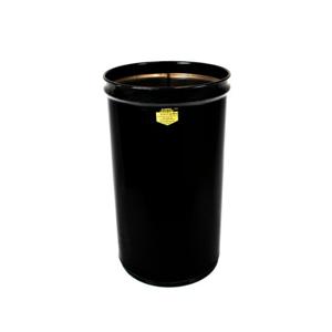 JUSTRITE 26040K Waste Receptacle, Safety Drum Can only, 4-1/2 Gallon, Metal, Black | AA6QVV 14N867