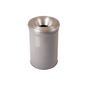 JUSTRITE 26615G Abfallbehälter, Sicherheitsfasskanister mit Aluminiumkopf, 15 Gallonen | CD8CEW