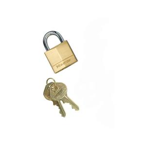 JUSTRITE 268506 Vorhängeschloss mit Schlüssel, Messing | CD8CFE JSM2685060