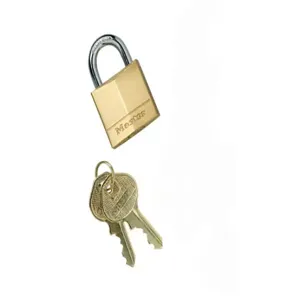 JUSTRITE 268506 Keyed Padlock, Brass | CD8CFE JSM2685060