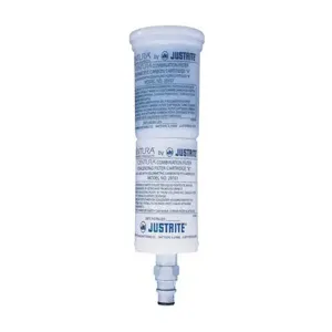 JUSTRITE 28161 Coalescing/Carbon Filter, Polyethylene | AB4LFW JEN28161WH