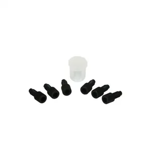 JUSTRITE 28180 Plug Cap Kit, Polyethylene, Manifold | CH6GFJ