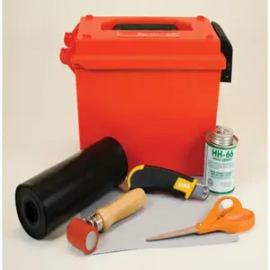 JUSTRITE 28327 Modified PVC Coated Berm Repair Kit With Heat Gun | CD8CGZ JEN2832700