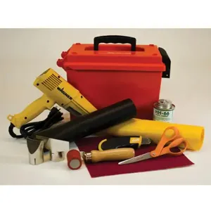 JUSTRITE 28330 PVC Coated Berm Repair Kit With Heat Gun | CH6GFP