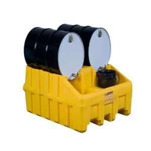 JUSTRITE 28666 Double Drum Base Module, Yellow | AE4MGD JEN28666YL