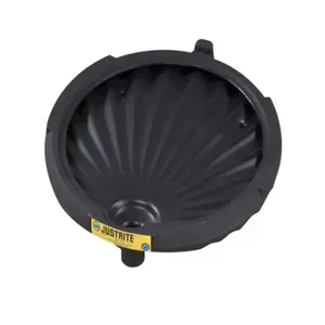 JUSTRITE 28680 Drum Funnel, Nonflammable | AE4MGH JEN28680BL