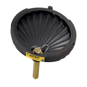 JUSTRITE 28681 Drum Funnel, Flammable | AE4MGJ JEN28681BL