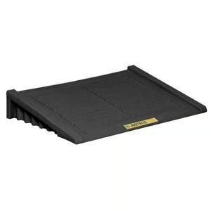 JUSTRITE 28687 Ramp for 2 Drum and Larger Accumulation Center, Black | AE4MGP JEN28687BL