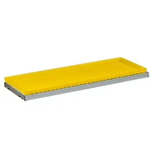 JUSTRITE 29062 Shelf With Tray, Safety Cabinet, Yellow, 17, 30, 45 Gallon | CH6FZM