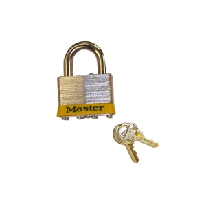 JUSTRITE 29933 Padlock With Shackle For Lockable Safety Cabinet, 3/8 Inch Size | CH6GAF