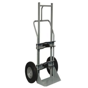 JUSTRITE 35012 Gas Cylinder Hand Truck, 1 Cylinder, 10 Inch Flat-Free Wheel | CD8DCN