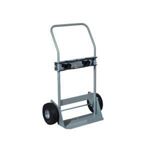 JUSTRITE 35030 Gas Cylinder Hand Truck, 2 Cylinders, Flat Free Wheels | CD8DCX