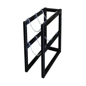 JUSTRITE 35090 Gas Cylinder Storage Rack, 1 x 3 Feet Size | CD8DDQ