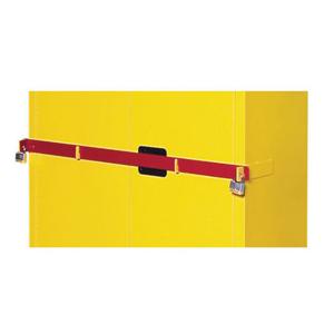 JUSTRITE 50961R Replacement Security Bar for High Safety Cabinet, 45 Gallon, Red | CH6GAM