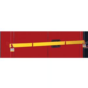 JUSTRITE 50962Y Replacement Security Bar for High Safety Cabinet, 45 Gallon, Yellow | CH6GAN
