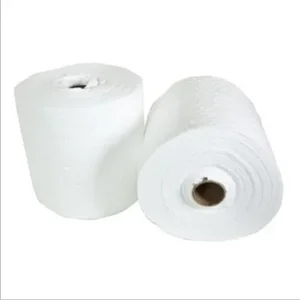 JUSTRITE 83232 Sorbent Roll, Oil, Medium, 15 Inch Width x 150 Feet Depth, 51 Gallon, White, Pack Of 2 | CD8DWL