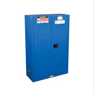 JUSTRITE 8645282 Hazardous Material Cabinet, 2 Shelves, 45 Gallon, 1651 x 1092 x 457mm Size | CD8CLU JCB8645282, 86452821
