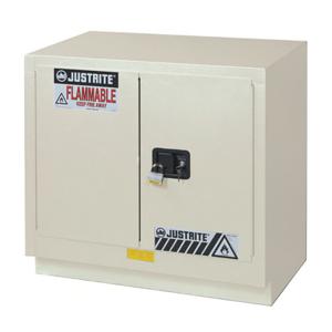 JUSTRITE 8837072 Corrosive/Acid Safety Cabinet, Manual Close, 23 Gallon, Light Neutral | CD8CNV