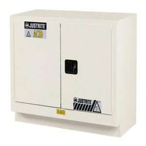 JUSTRITE 8849272 Corrosive/Acid Safety Cabinet, Self Close, 31 Gallon, Light Neutral | CD8CPL