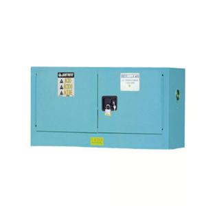 JUSTRITE 891302 Corrosive Safety Cabinet, 2 Doors, Manual Close, 457 x 1092 x 457mm Size, Blue | AD8BMK JCB8913021, 8913021