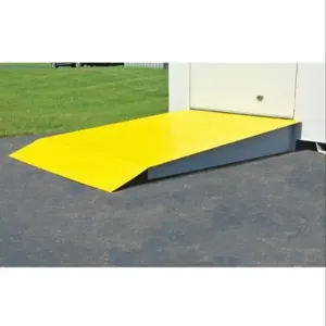 JUSTRITE 915003 Steel Loading Ramp, 4 Drum Locker | CD8DAW