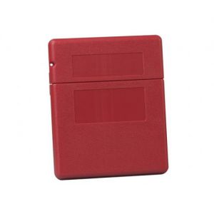 JUSTRITE S23303 Dokumentenbox, Klappdeckel, Einzelpackung, Rot | CD8DCB JSTS233030