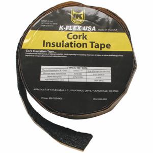 K-FLEX USA 800-TAPE-CRK -FLEX USA Pipe Insulation Tape, 2 Inch Width, 30 ft Length, -20 Deg to 190 Deg F, Black | CR6MJR 45AT32