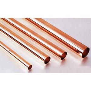 K S PRECISION METALS 8118 Tube, Round, 3/32 Inch Dia., 0.014 Inch Wall, 12 Inch Length, Copper, Pack Of 3 | CD7AUW