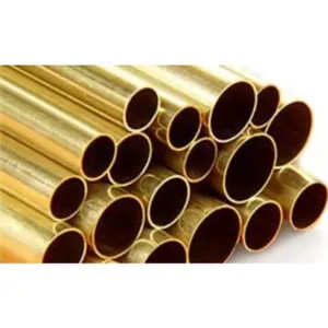 K S PRECISION METALS 9221 Tubing, Brass, 3 ft. Length, 0.567 Inch Inside Dia., 5/8 Inch Outside Dia., 2Pk | CD7BLW 54UC04