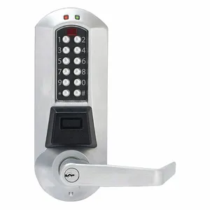 KABA E5710XKWL-626-41 E-Plex Electronic Locks, Storeroom, Keypad And Proximity Card, Cylindrical Mounting, Metal | CR6HDD 44ZY30