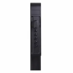 KABA FG12B Mechanical Keyless Cabinet Lock, Thumb Turn, 5/8 Inch To 7/8 Inch Size, Deadbolt, End | CV4NGM 44ZY20