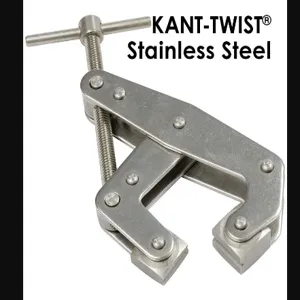 KANT-TWIST K045TSDW Cantilever Clamp, Stainless Steel, 4.5 Inch Jaw Opening | CD8YQT