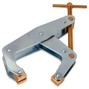 KANT-TWIST K020TW Cantilever Clamp, T Handle, 2 Inch Jaw Opening, Weaver Grip | CD8YPG