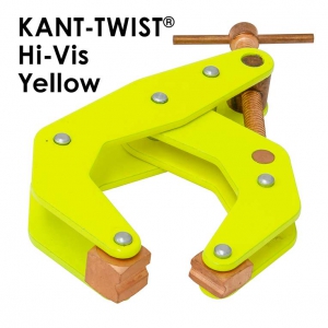 KANT-TWIST K045TDHVYW Lever Clamp, Deep Reach, 4.5 Inch Opening, Yellow | CD8YQK