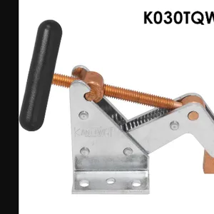 KANT-TWIST K030TQW Steel Hold Down Clamp, T Handle, Weaver Grip, 3 Inch Opening | CD8YPZ