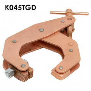 KANT-TWIST K045TGD Welding Ground Clamp, Copper Plated Spindle And Clamp Jaw | CD8YQM 31HG56