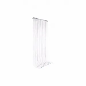 KASON 401SA6063881 Curtain Kit, 38 Inch X 81 Inch, 0.06 Inch Thick, 6 Inch Wide | CR6HQM 43WT03