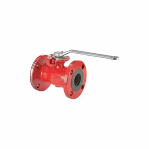 KECKLEY BVF1RF2RCSRGSL-150 Ball Valve, 1 1/2 Inch Pipe, 285 PSI CWP, -20-500 Deg F, Flanged | CR6JAF 45AK77