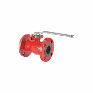 KECKLEY BVF1RF2RCSRGSL-400 Ball Valve, 4 Inch Pipe, 285 PSI CWP, -20-500 Deg F, Flanged | CR6HZM 45AM25