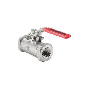 KECKLEY BVS3THFCSAGSL-025 Ball Valve, 1/4 Inch Pipe, 3, 705 PSI CWP, -20-450 Deg F | CR6HWM 52RU99