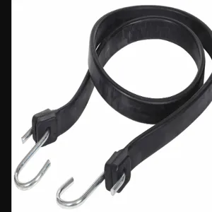 KEEPER 06245 Bungee Strap, Epdm Rubber, Black, S-Hook End Type, 45 Inch Bungee Length | CH6HKV 55JF80